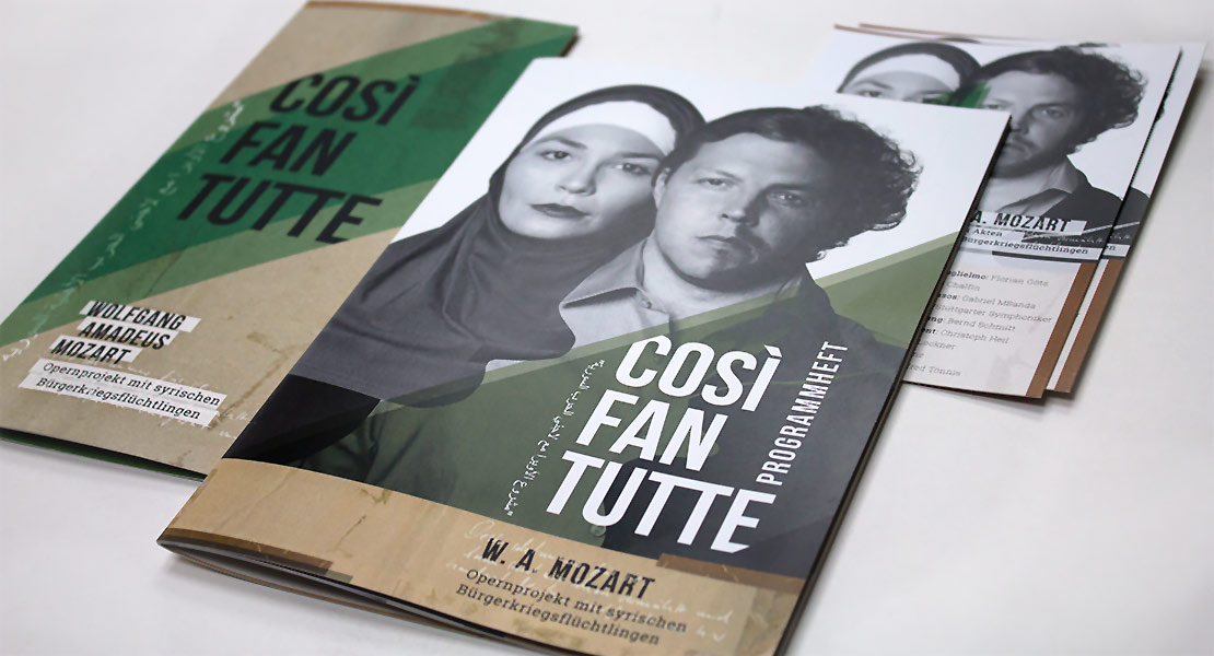 Opernprojekt COSI FAN TUTTE - Flyer